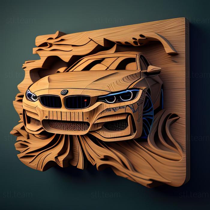3D model BMW M4 (STL)